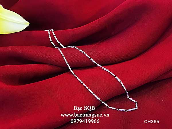 Dây chuyền bạc nữ Thái Lan CH-365