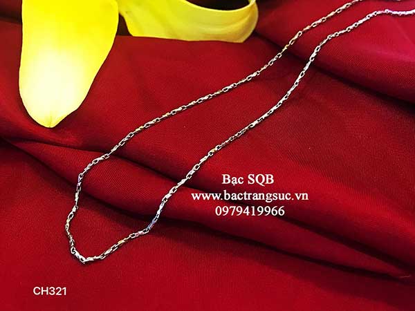Dây chuyền bạc nữ Thái Lan CH-321