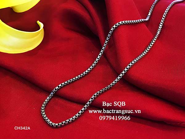 Dây chuyền bạc nữ Thái Lan CH-342A