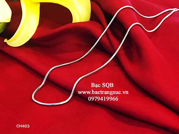 Dây chuyền bạc nữ Thái Lan CH-403