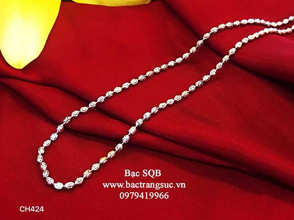 Dây chuyền bạc nữ Thái Lan CH-424