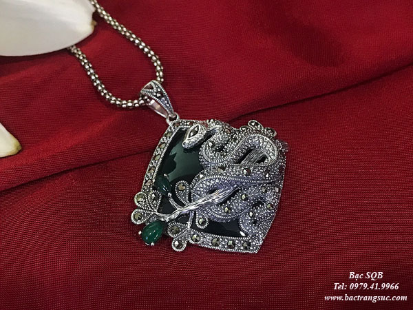 Mặt dây chuyền bạc PD3281