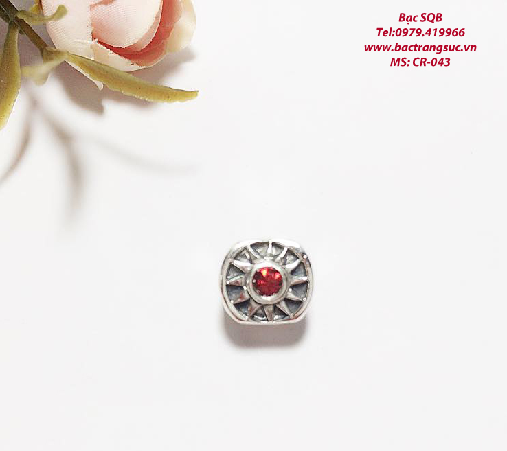 OFF 50%- Charm mặt trời đỏ