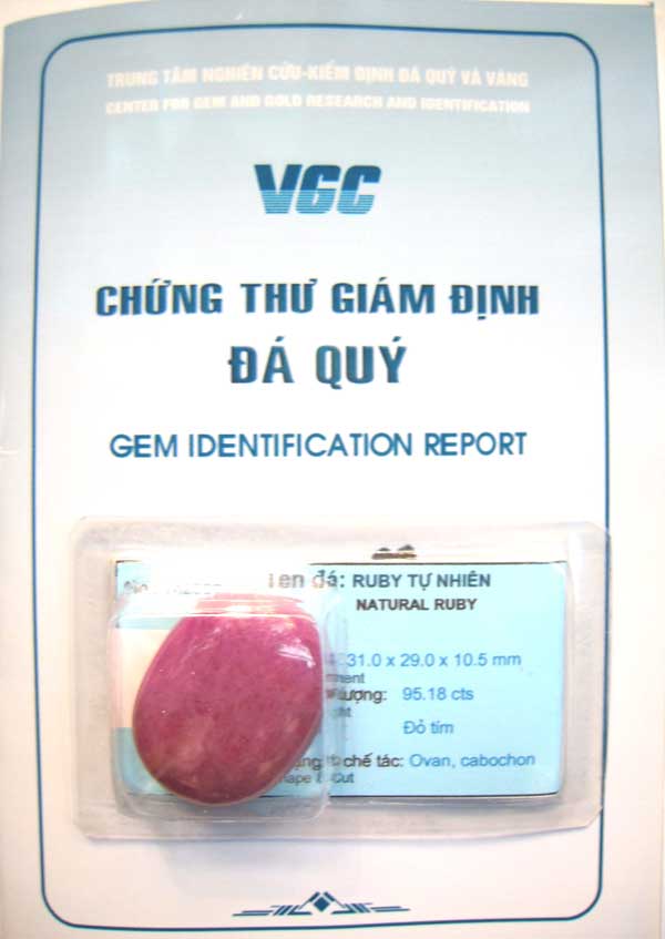  Ruby tự nhiên Việt nam may mắn , tài lộc 