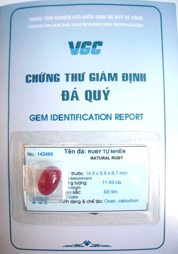 Ruby tự nhiên châu phi 