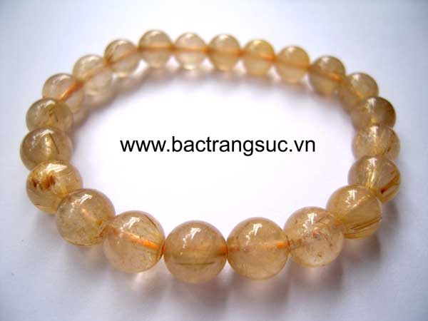 Vòng thạch anh tóc ánh điển