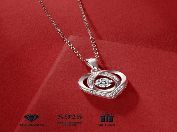 DÂY CHUYỀN BẠC KIM CƯƠNG MOISSANITE MOI-71