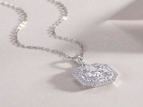 DÂY CHUYỀN BẠC KIM CƯƠNG MOISSANITE MOI-78