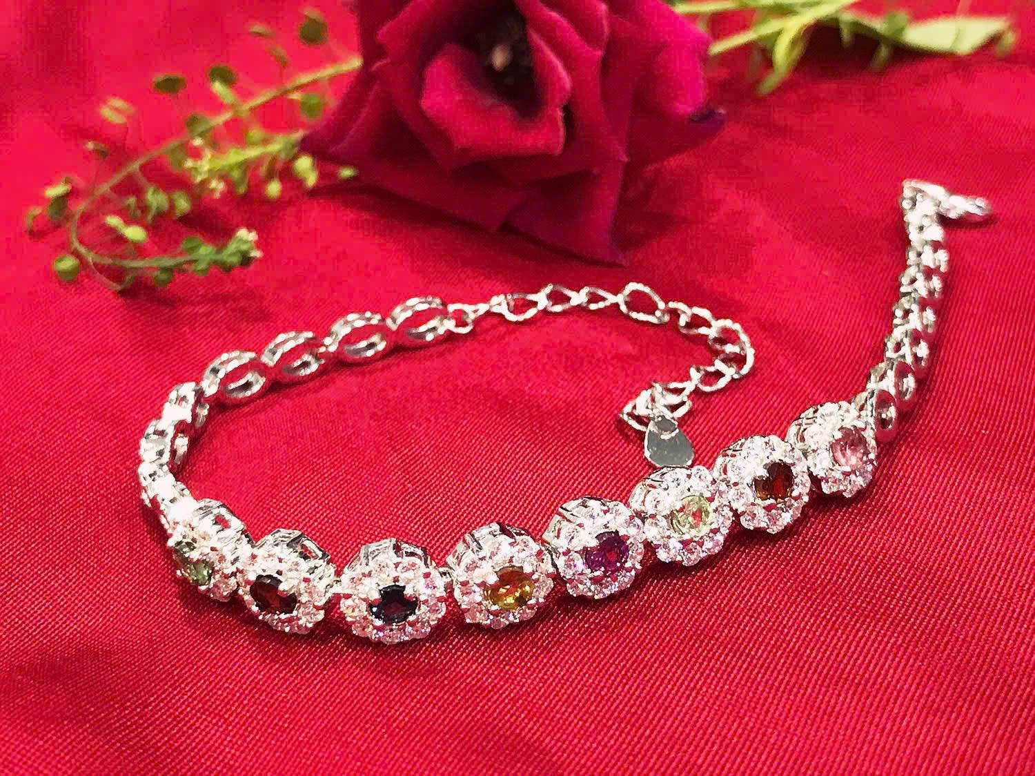 Lắc tay bạc Thái BRA-1543 Lắc tay bạc Thái BRA-1543